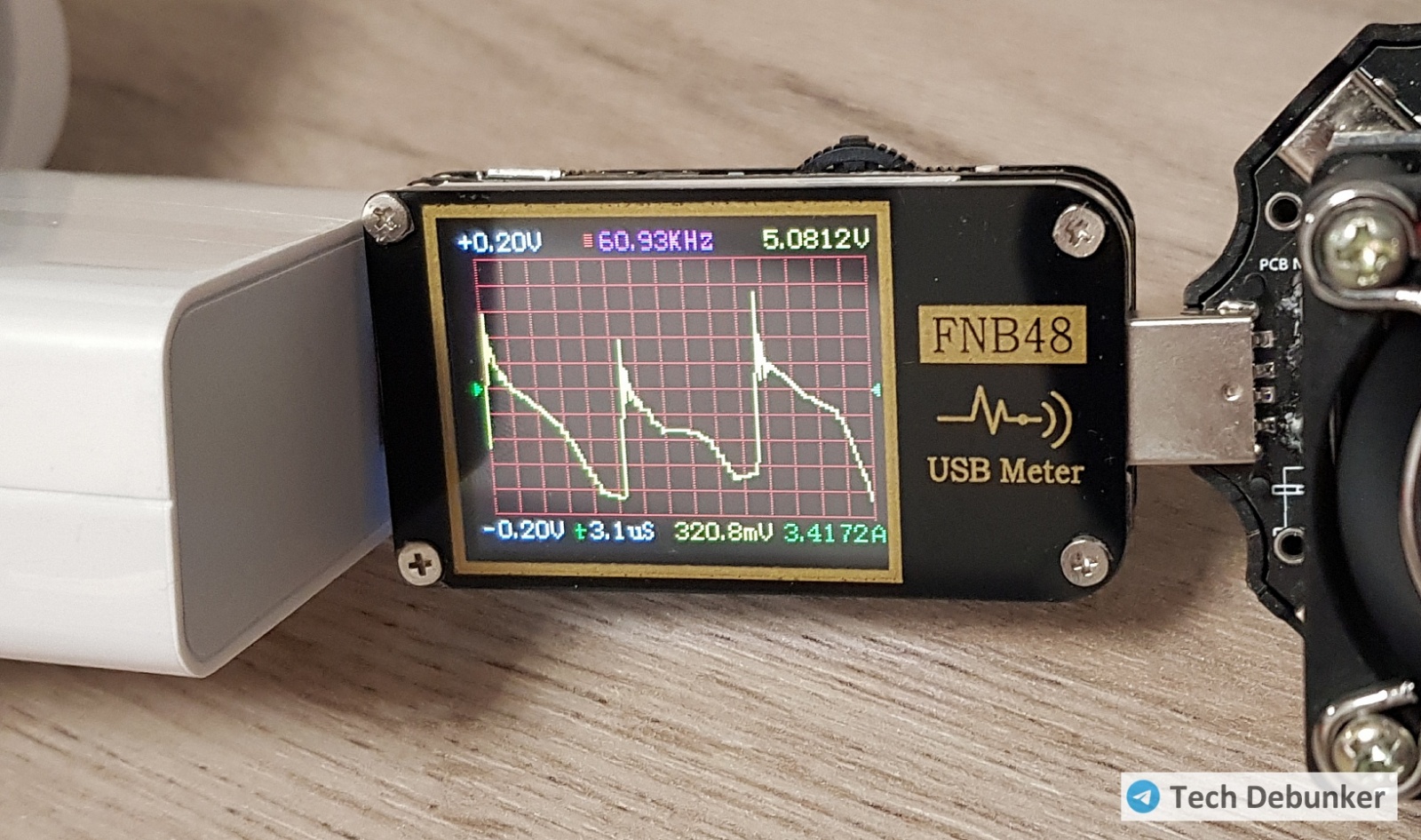 Пульсации в 6,5 раз выше, чем допускает стандарт