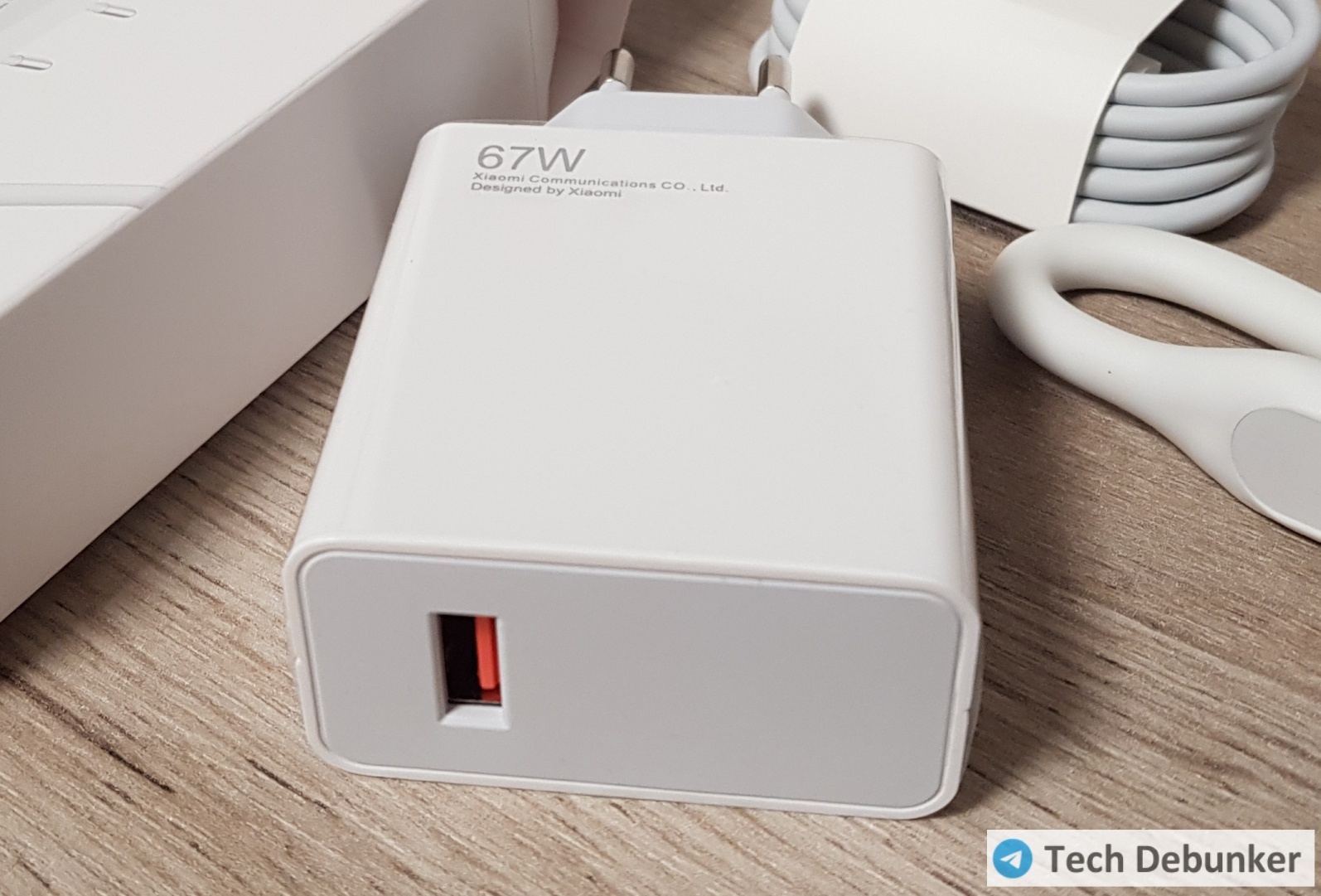 Поддельная Xiaomi 67W