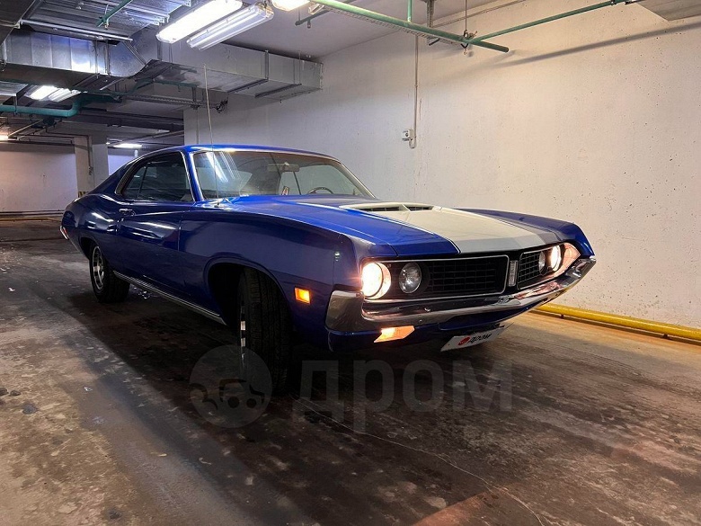 5,8-литровый V8 на 320 л.с. для отчаянных: раритетный Ford Torino без VIN-номера продают за 4,5 млн рублей