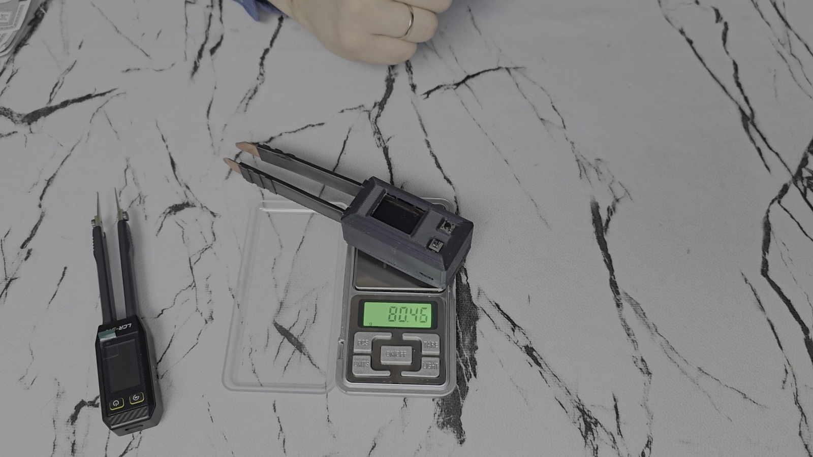 Вес измерительного пинцета DIY YCHEV001