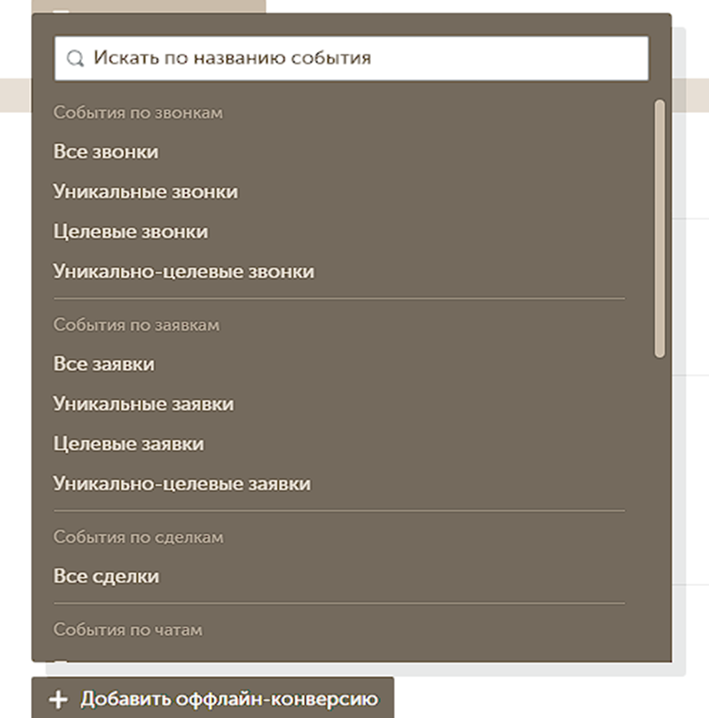 Как интегрировать данные из Яндекс Бизнеса и Calltouch в Яндекс Метрику - 6