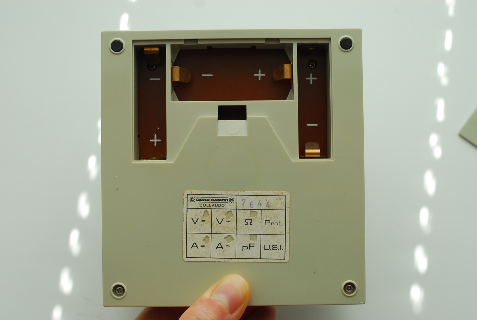 Мультиметр-пижон Dolomiti 1970 года - 15