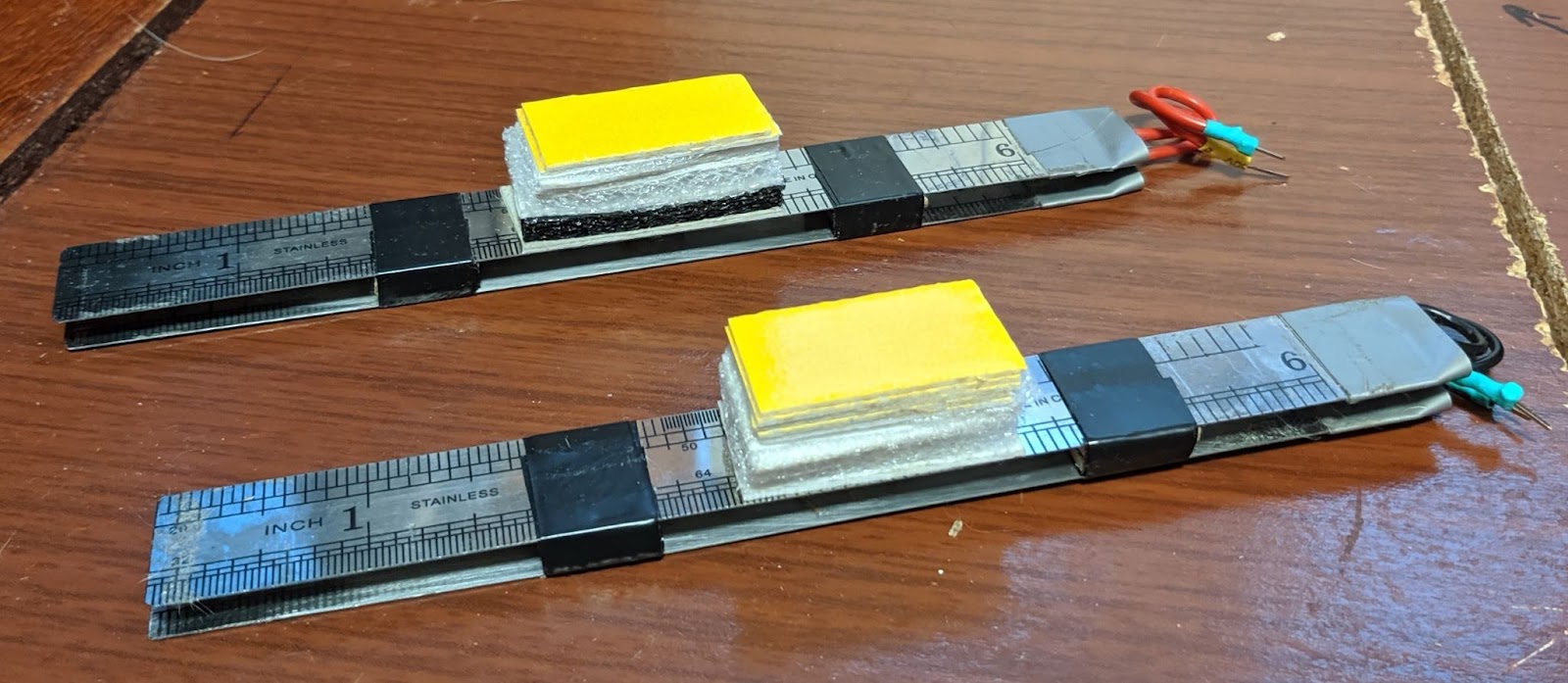 Площадка сверху датчика