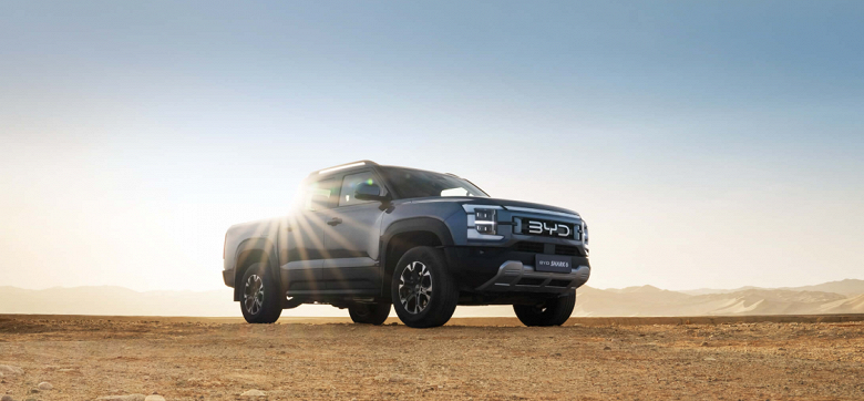 Сначала Shark, а теперь Megalodon. Мощный внедорожник BYD сможет буксировать прицепы массой до 3500 кг - 1 Сначала Shark, а теперь Megalodon. Мощный внедорожник BYD сможет буксировать прицепы массой до 3500 кг