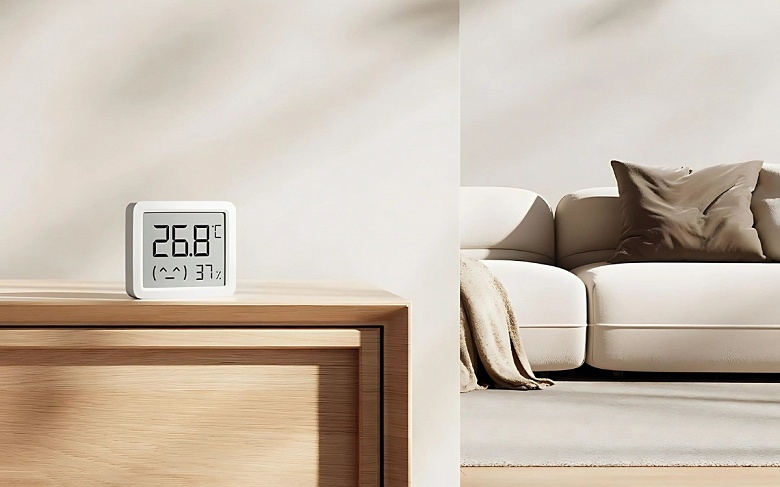 4 доллара и работает годами. Xiaomi представила крошечный датчик температуры и влажности - 1 4 доллара и работает годами. Xiaomi представила крошечный датчик температуры и влажности