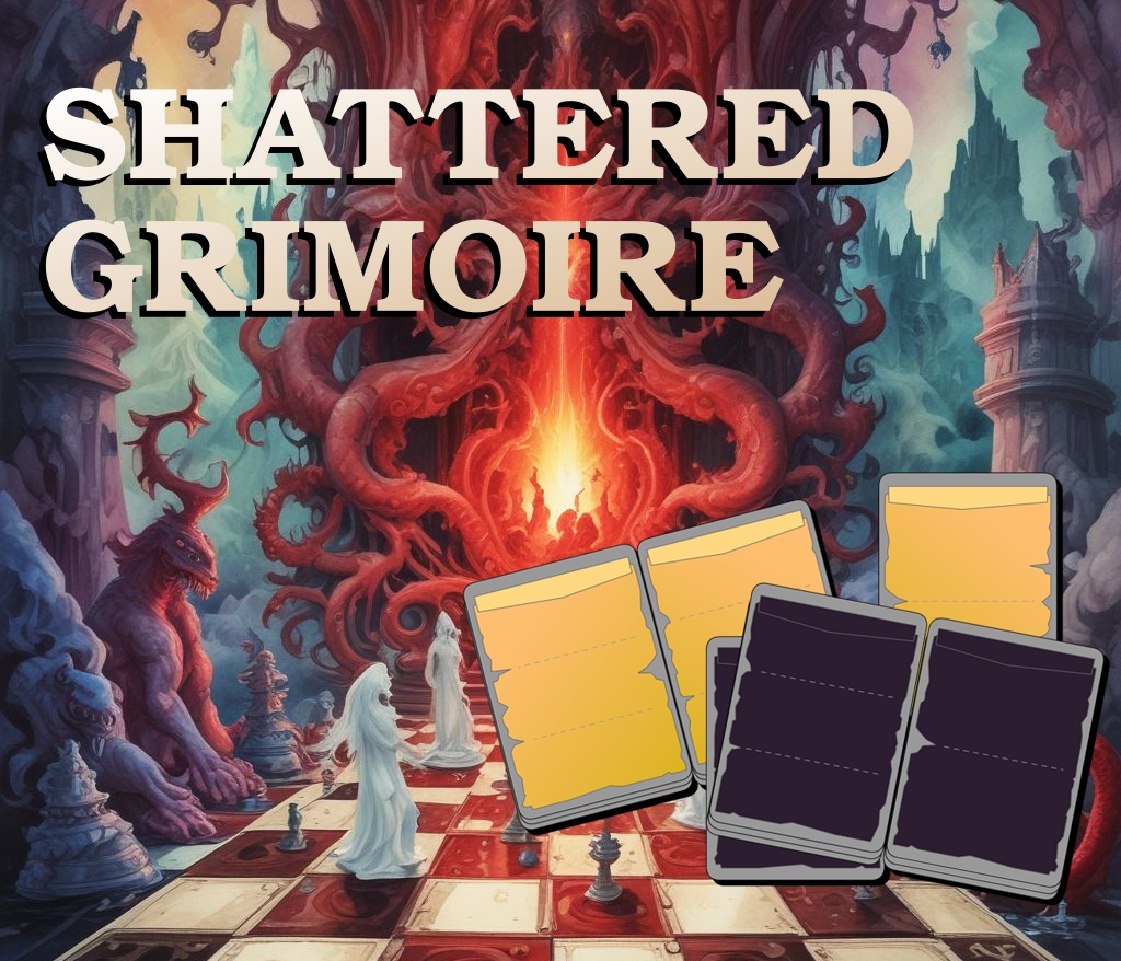 Shattered Grimoire, разработка карточной настолки - 1