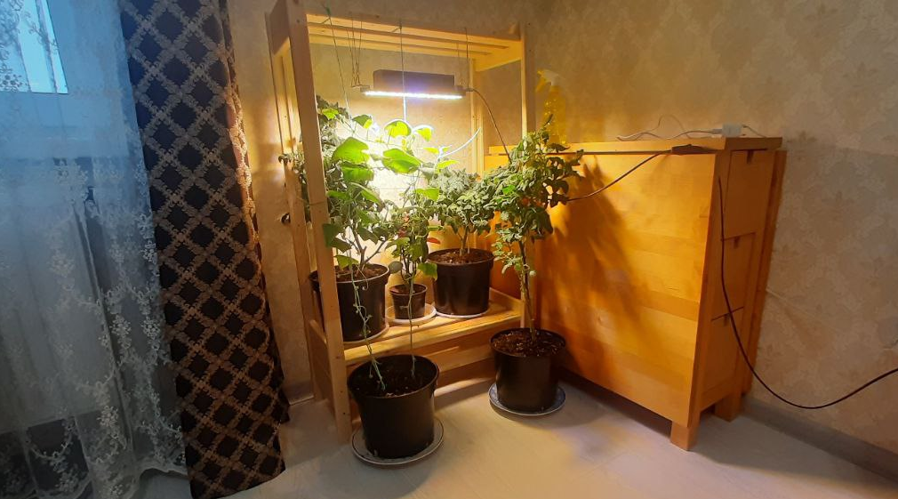 Фитолампа на жесткой логике для грядки на подоконнике своими руками - 13 image