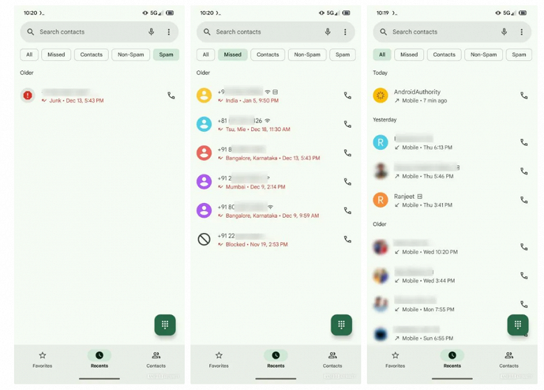 Главная «звонилка» Android: «Телефон» Google теперь может убирать спам и неизвестные звонки из журнала вызовов - 2 Главная «звонилка» Android: «Телефон» Google теперь может убирать спам и неизвестные звонки из журнала вызовов