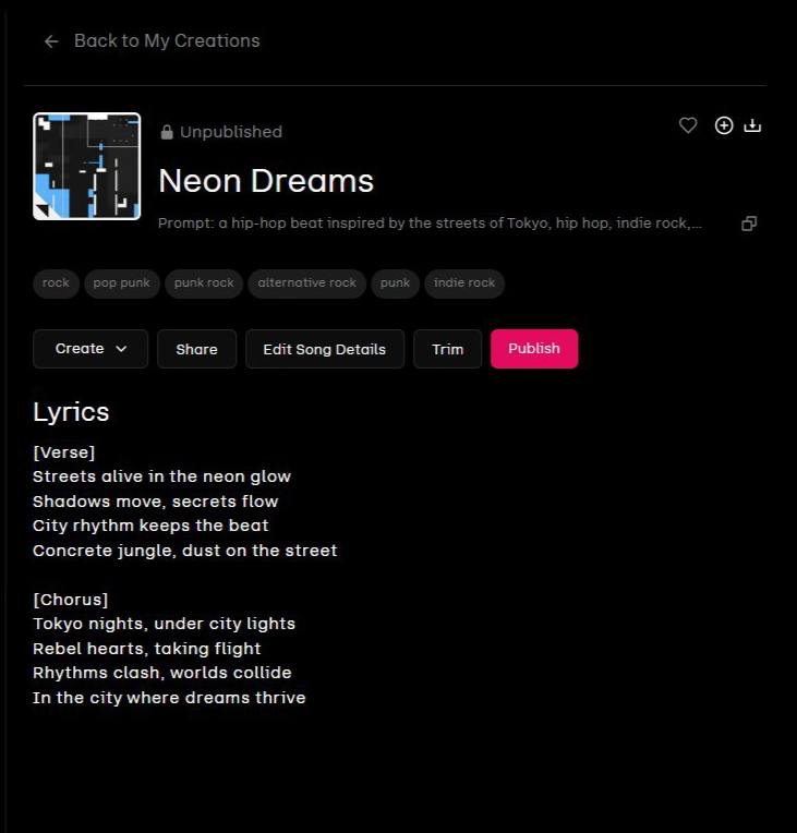 Создай хит за 5 минут: как бесплатно сгенерировать песню с нейросетью Udio - 11 Создай хит за 5 минут: как бесплатно сгенерировать песню с нейросетью Udio - 11