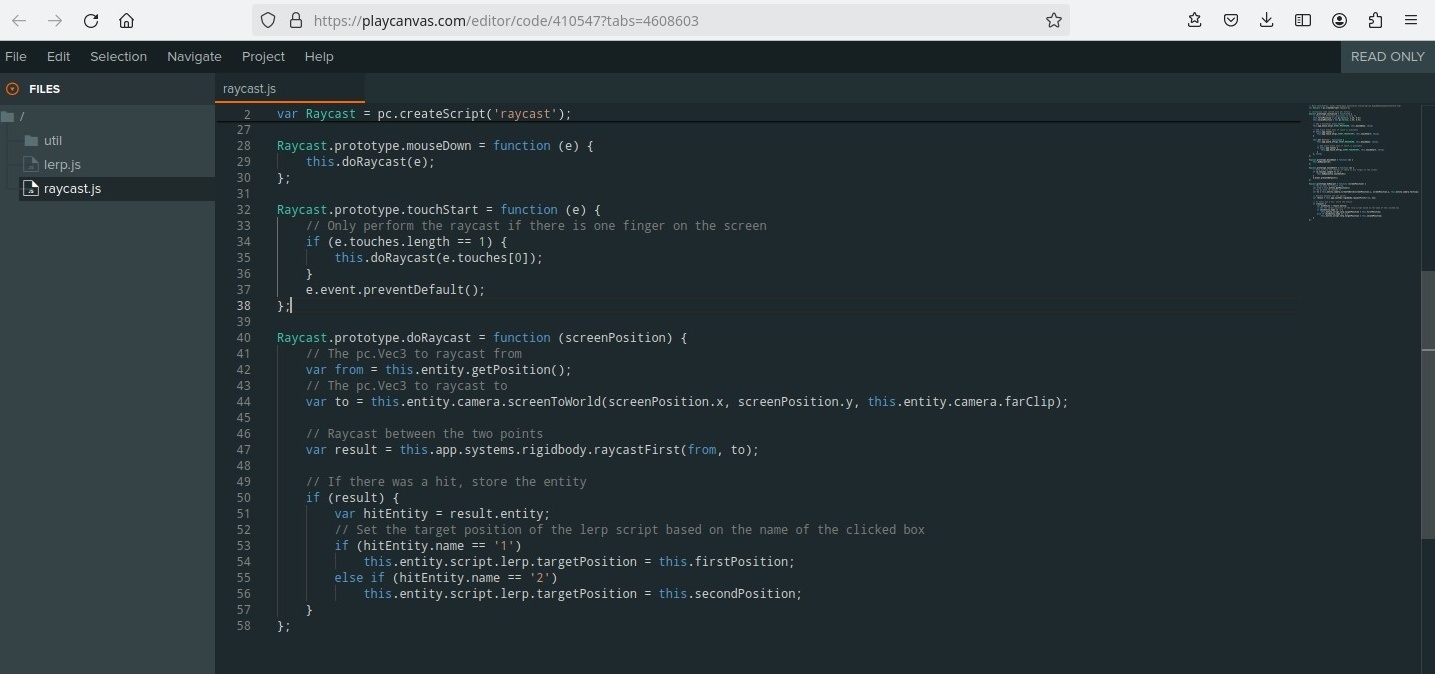 Код открывается в отдельной вкладке браузера - нечто среднее между внутренним редактором Godot и запуском внешней среды в иных движках, например, Unity/Unigine/UE
