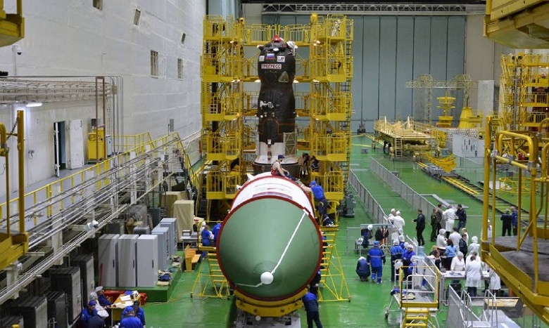 &laquo;Прогрессу МС-30&raquo; провели авторский осмотр и накатку головного обтекателя