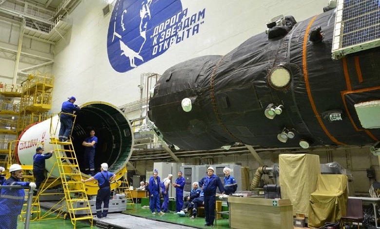 &laquo;Прогрессу МС-30&raquo; провели авторский осмотр и накатку головного обтекателя