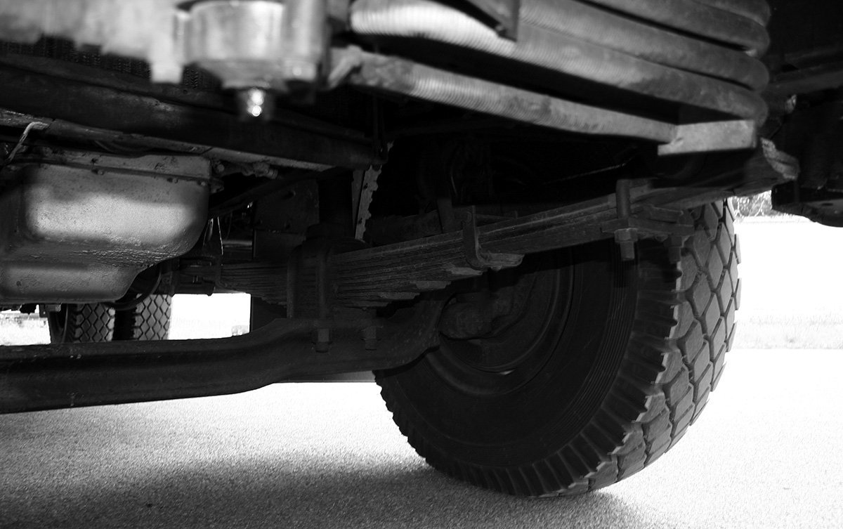 Буфер передней рессоры