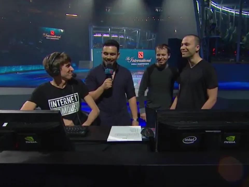 Грег Брокман и Якуб Пачоцкий на главном турнире года по Доте 2  