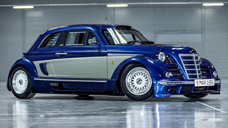 Первый 300-сильный российский суперкар, вдохновлённый старым &laquo;Москвичом&raquo;, выехал на дороги и встал на учёт в ГИБДД