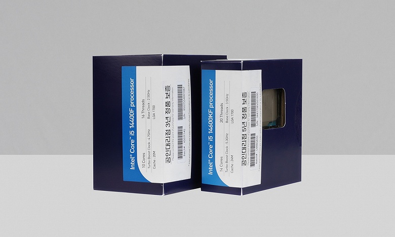Это процессоры Intel в более дешёвой упаковке, причём уже неновые процессоры Intel. Компания представила Core i5-14400F и 14600F Value Pack