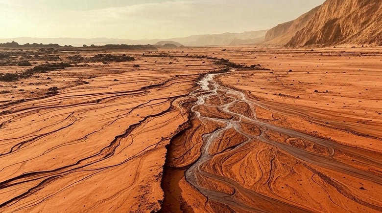 Марсоход обнаружил следы древнего океанического песчаного пляжа на Красной планете - 1 Марсоход обнаружил следы древнего океанического песчаного пляжа на Красной планете