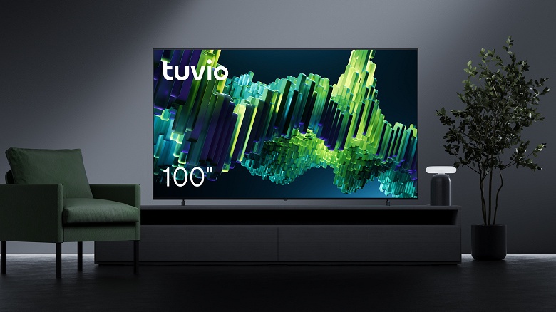 Яндекс выпустил первый российский 100-дюймовый телевизор