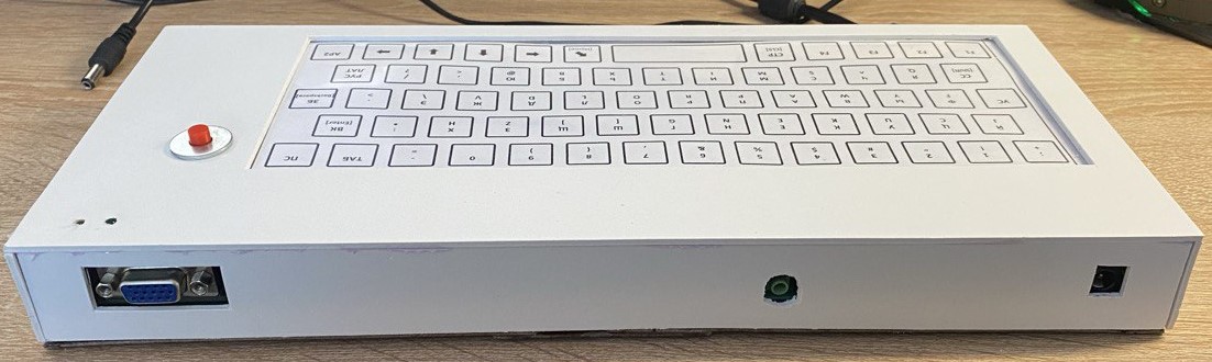 Корпус сзади