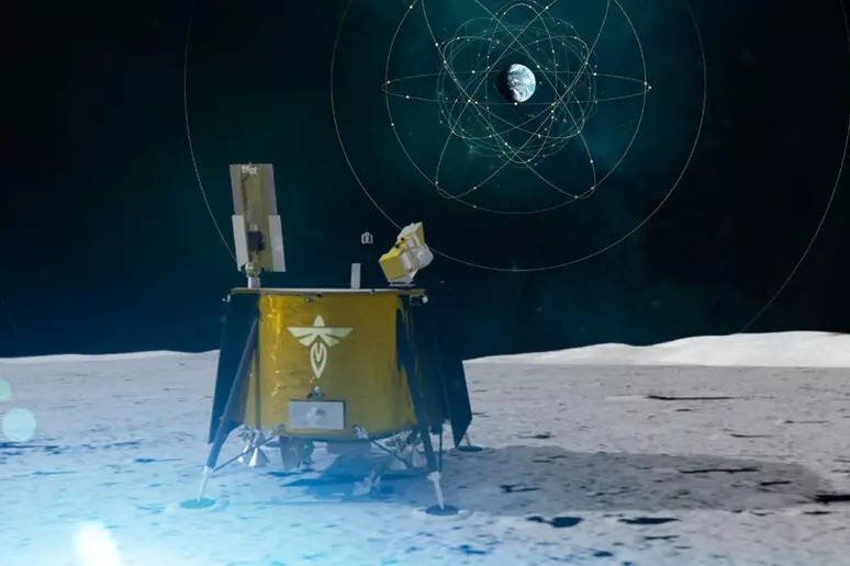 Луна получила навигационную связь с Землёй в рамках миссии Blue Ghost