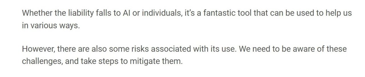 Можно ли привлечь ИИ к ответственности за нарушение авторских прав? - 7