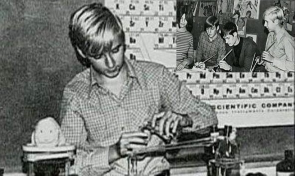 <p> Кэмерон в школе</p>