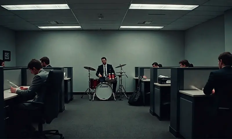 Здесь начались настоящие сложности. Нейросети часто галлюцинировали: персонажи с тремя руками, музыканты с лишними пальцами, парящие в воздухе части тел. На фоне офиса появлялись отдельные головы или руки, которые никому не принадлежали.