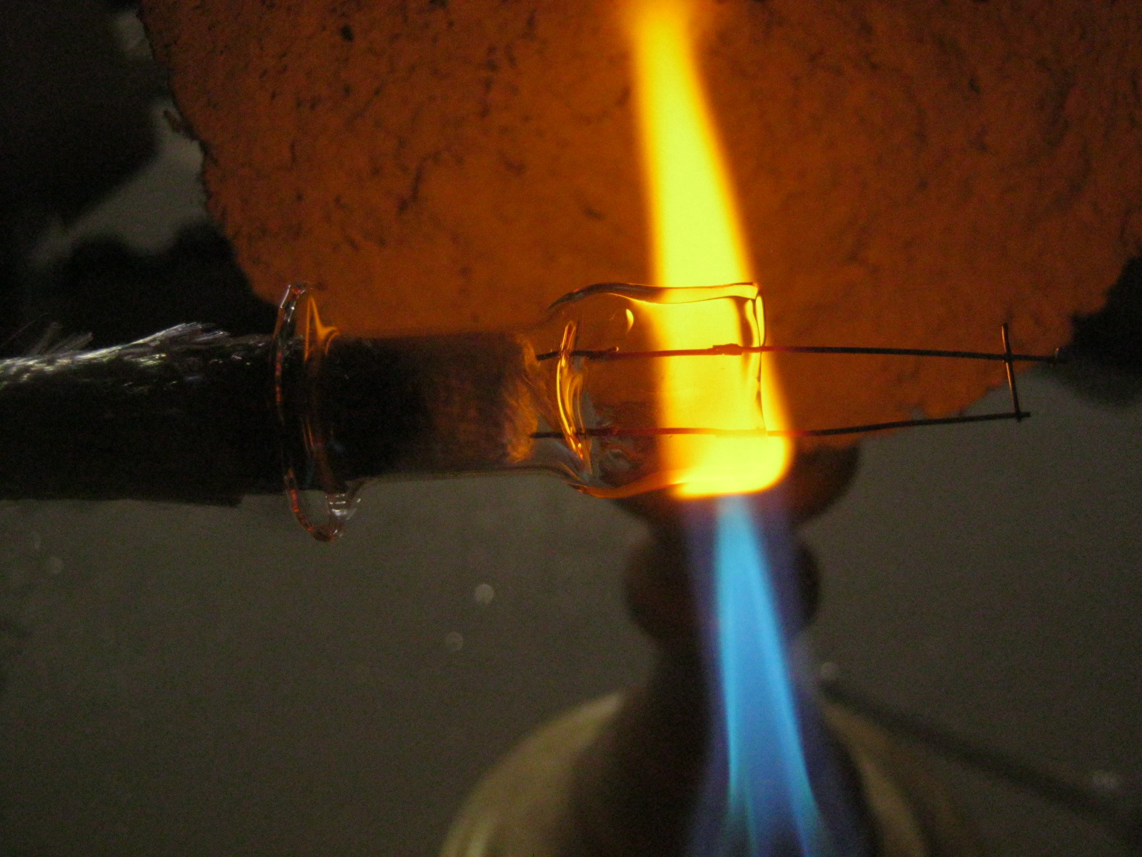 Несколько самодельных индикаторных ламп из платинового стекла - 13 Несколько самодельных индикаторных ламп из платинового стекла - 13