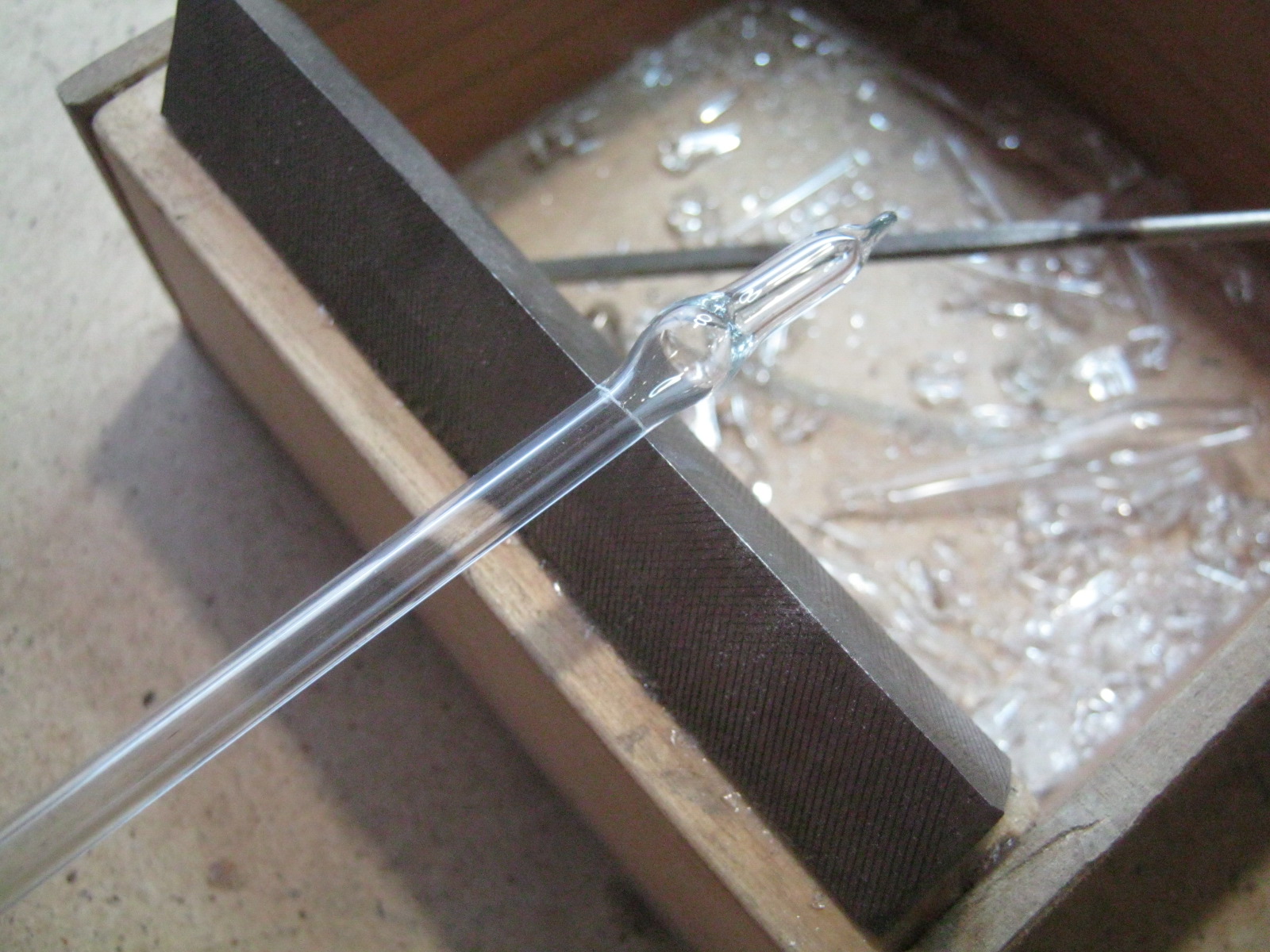 Несколько самодельных индикаторных ламп из платинового стекла - 14 Несколько самодельных индикаторных ламп из платинового стекла - 14