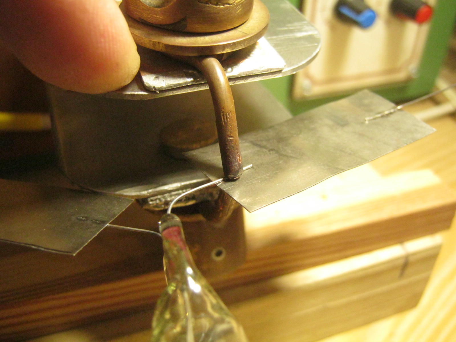 Несколько самодельных индикаторных ламп из платинового стекла - 16 Несколько самодельных индикаторных ламп из платинового стекла - 16