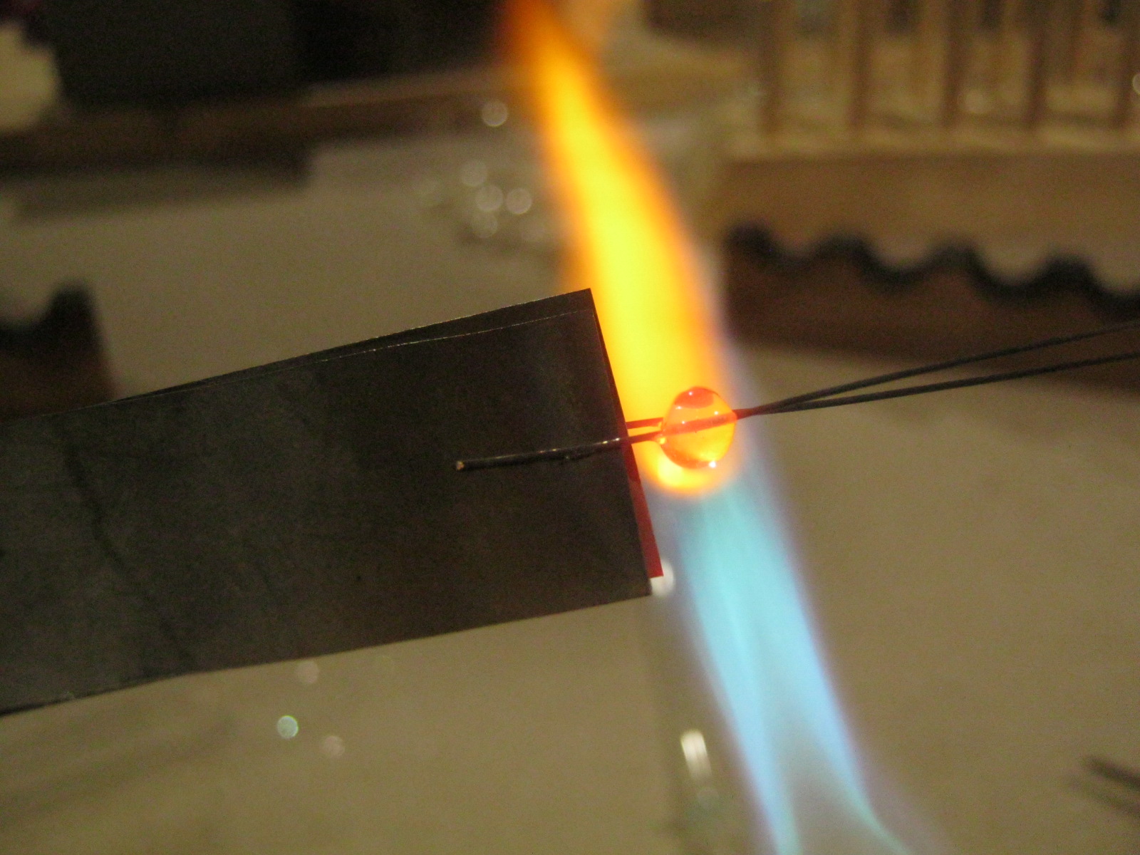 Несколько самодельных индикаторных ламп из платинового стекла - 18 Несколько самодельных индикаторных ламп из платинового стекла - 18