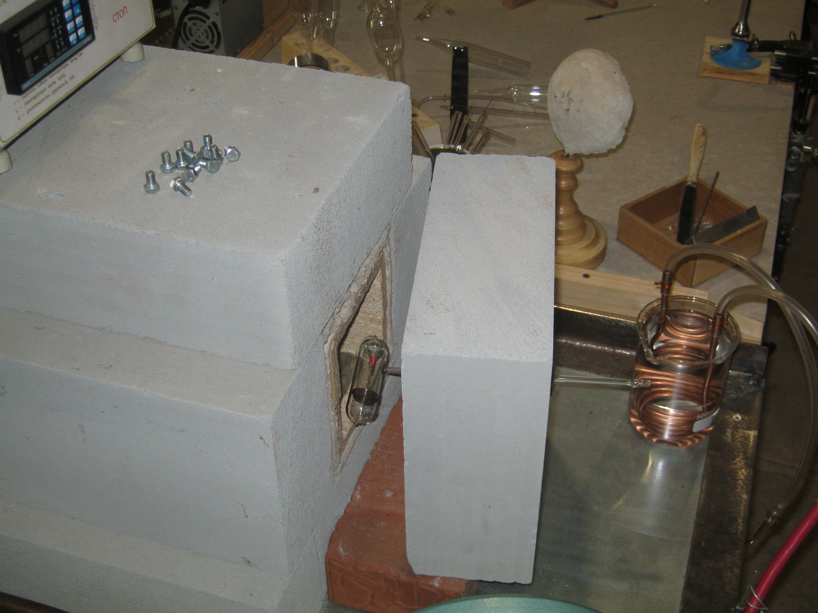 Несколько самодельных индикаторных ламп из платинового стекла - 24 Несколько самодельных индикаторных ламп из платинового стекла - 24