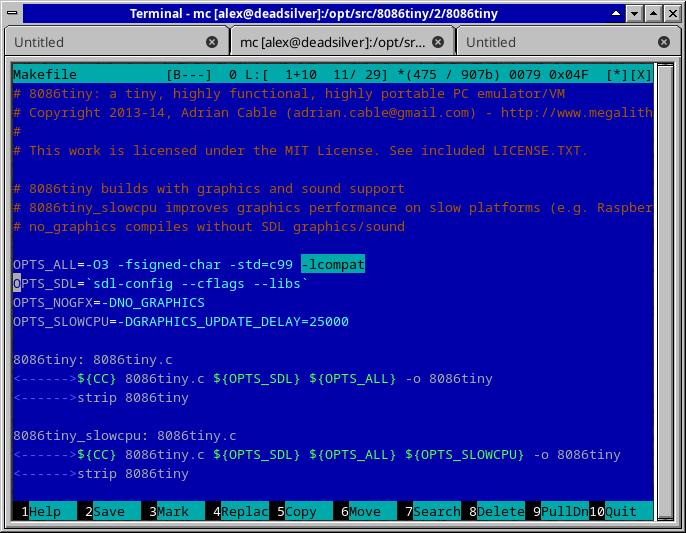 Самый маленький эмулятор x86 - 7
