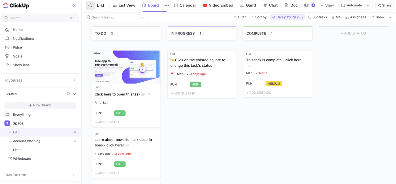 Картинка ClickUp