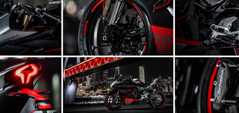 445 куб. см, комплектующие Bosch и Brembo, USB-C и современная электроника &mdash; дёшево. Представлен улучшенный мотоцикл Cfmoto 450SR 2025