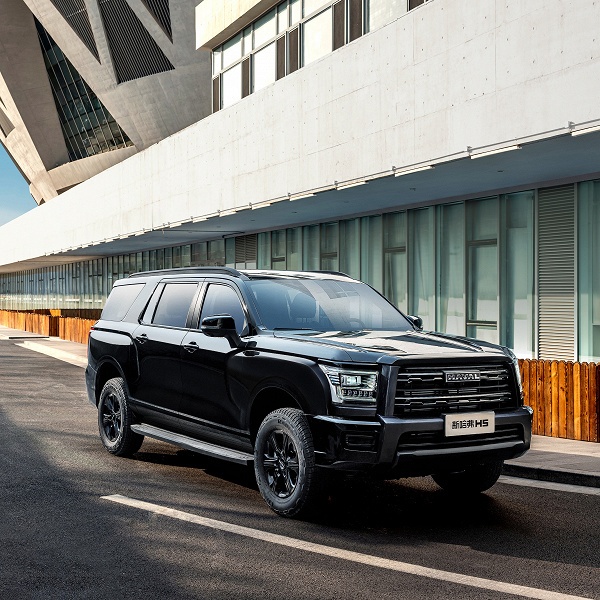 С рамой, 8-ступенчатым &laquo;автоматом&raquo; и полным приводом, но теперь совершенно чёрный: рассекречен Haval H5 2025