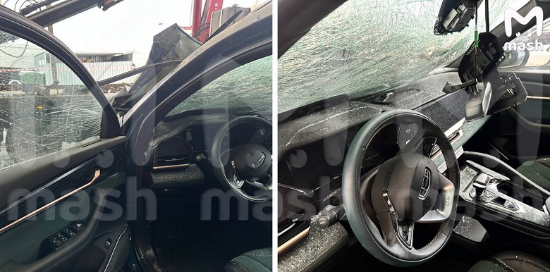 Mash: у Geely Monjaro в России не сработали подушки безопасности при сильнейшем ударе. В Geely отказались провести экспертизу