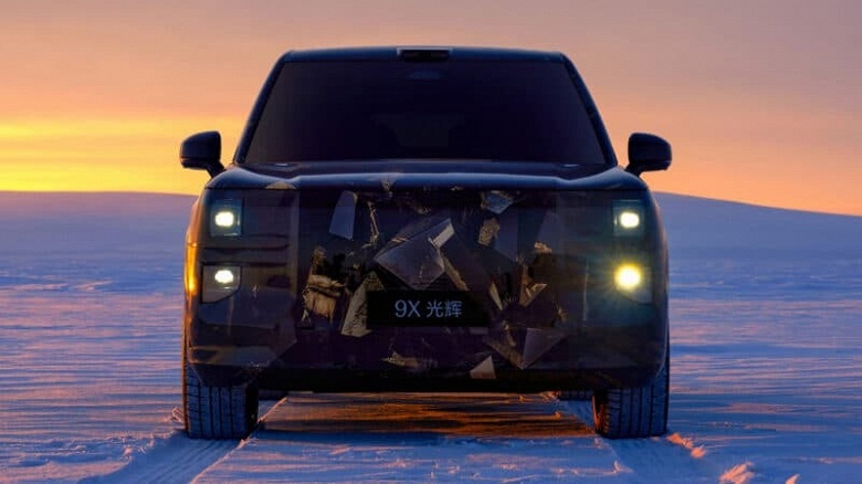 Представлен самый большой внедорожник Zeekr, похожий на Range Rover, который дрифтит по снежной трассе на официальных фото и видео
