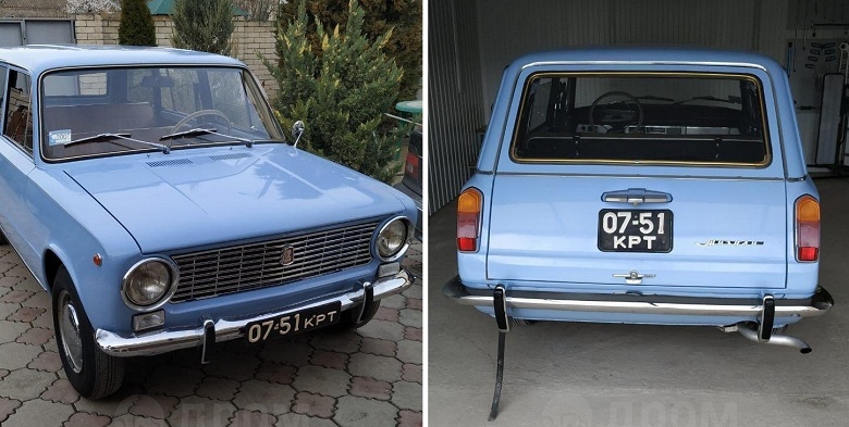 В продаже появился редчайший ВАЗ-2102 1975 в состоянии нового авто