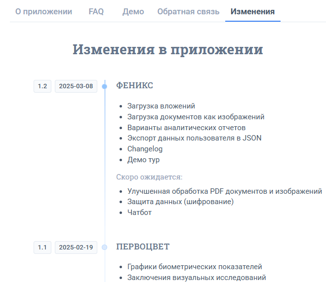 Lissa Health — приложение для хранения личной медицинской информации (v1.2) - 5