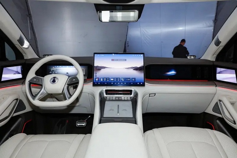 Большой конкурент Li Auto L9 и Aito M9 с двумя холодильниками, пневмоподвеской, танковым разворотом и системой «Глаз бога». Продажи Denza N9 2025 стартуют 21 марта - 2 Большой конкурент Li Auto L9 и Aito M9 с двумя холодильниками, пневмоподвеской, танковым разворотом и системой «Глаз бога». Продажи Denza N9 2025 стартуют 21 марта