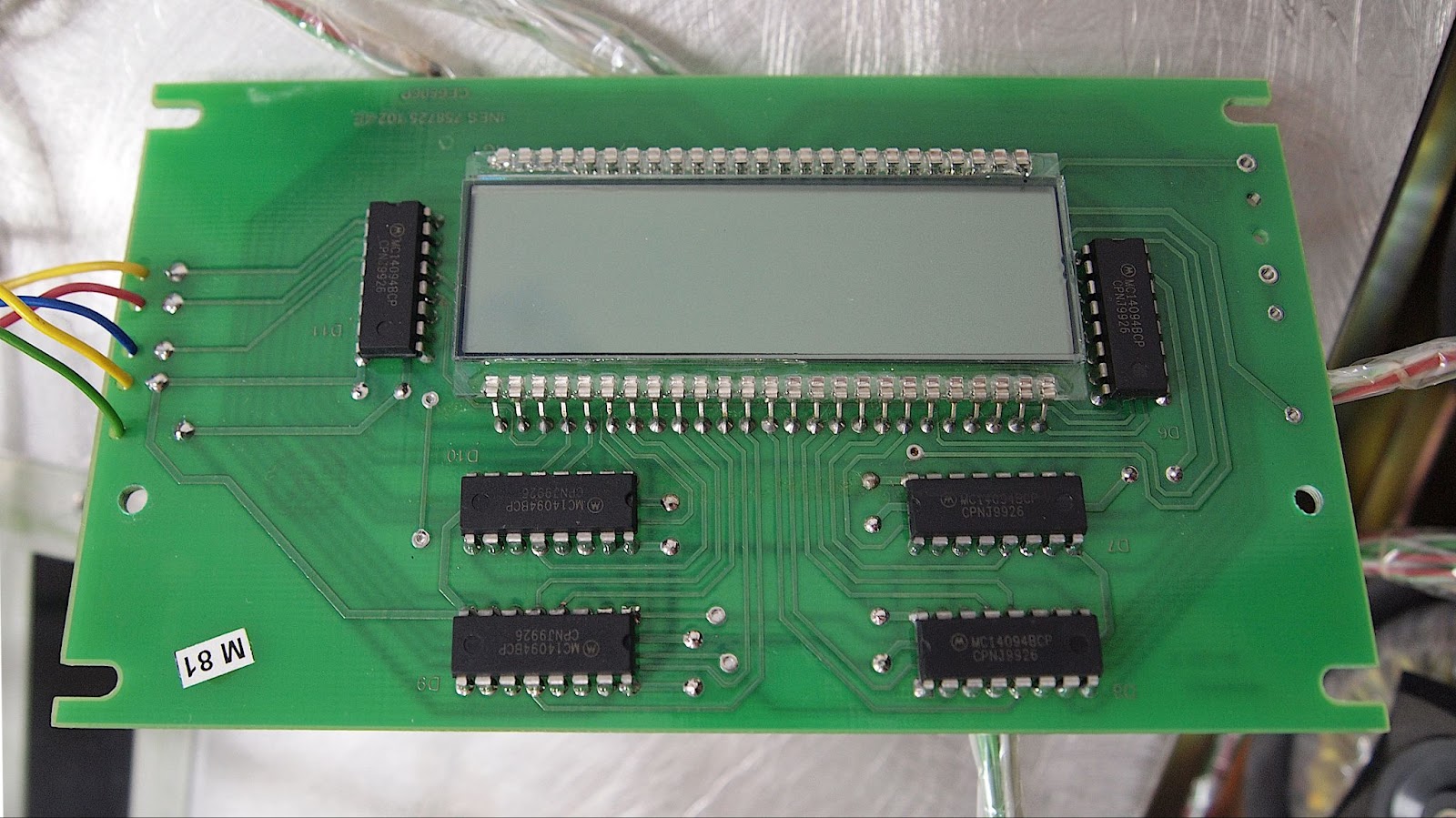 Энергомера ЦЭ6806П. Дисплейная плата