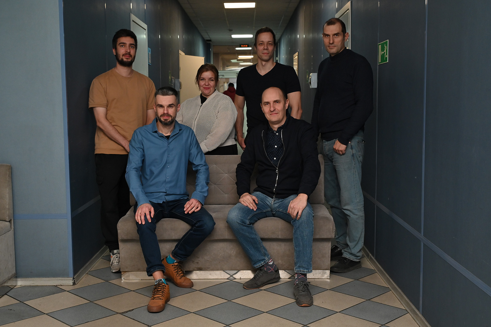 Часть команды «Орг-стекла Легостаева»