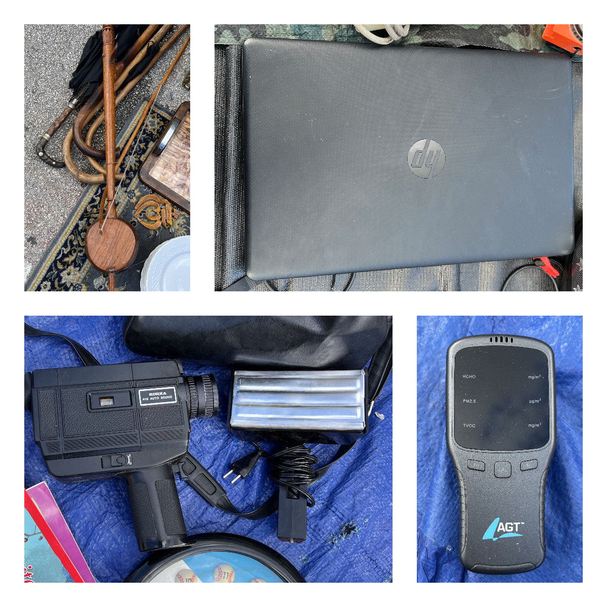 Очередная прогулка по барахолке в Испании: отличный ноутбук и много необычных штук - 1