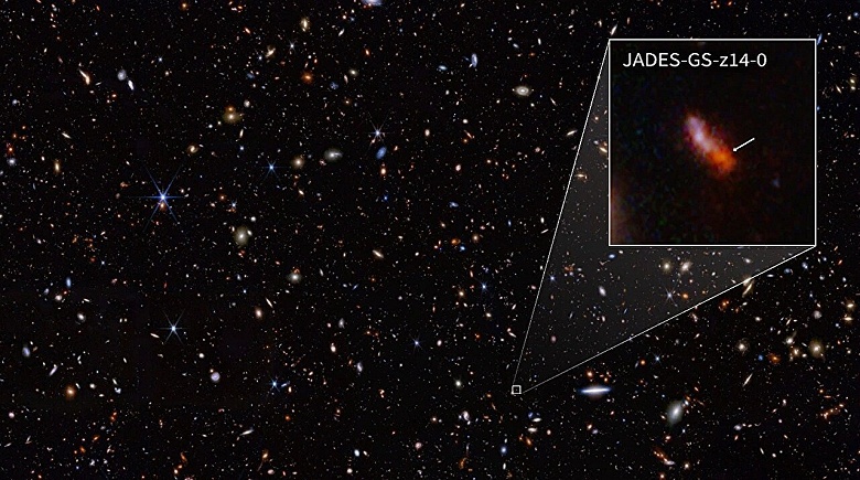 Телескоп &laquo;Джеймс Уэбб&raquo; обнаружил неожиданно зрелую галактику в ранней Вселенной