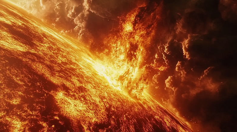 Солнце полыхает: мощных вспышек в этом году уже произошло гораздо больше, чем было дней