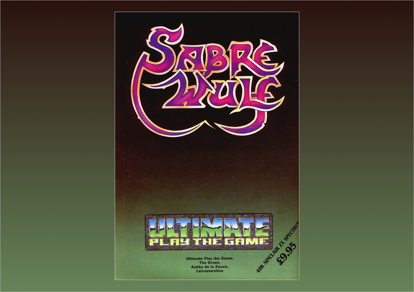 Реклама Sabre Wulf в журнале Crash. Источник