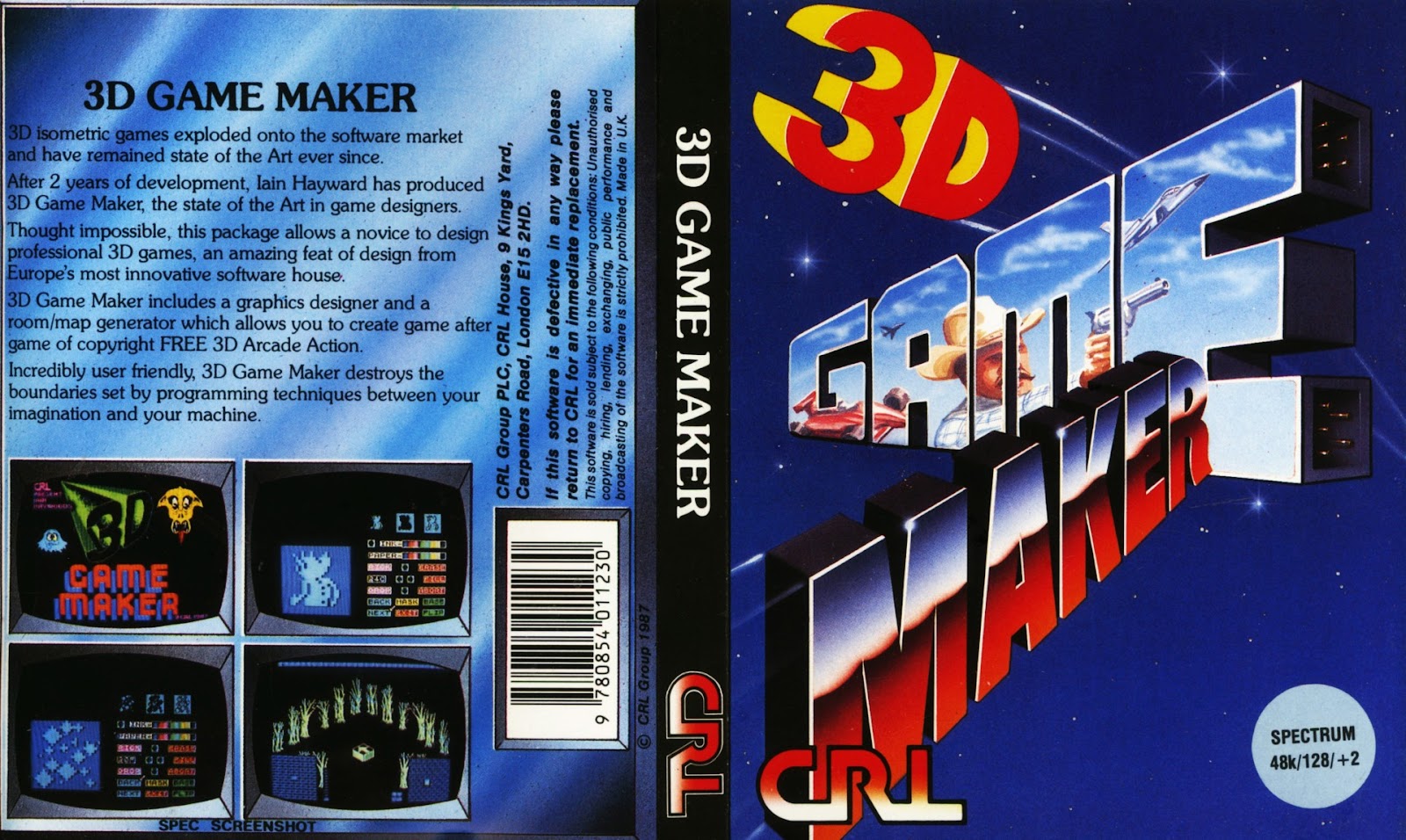 Вкладыш 3D Game Maker. Источник