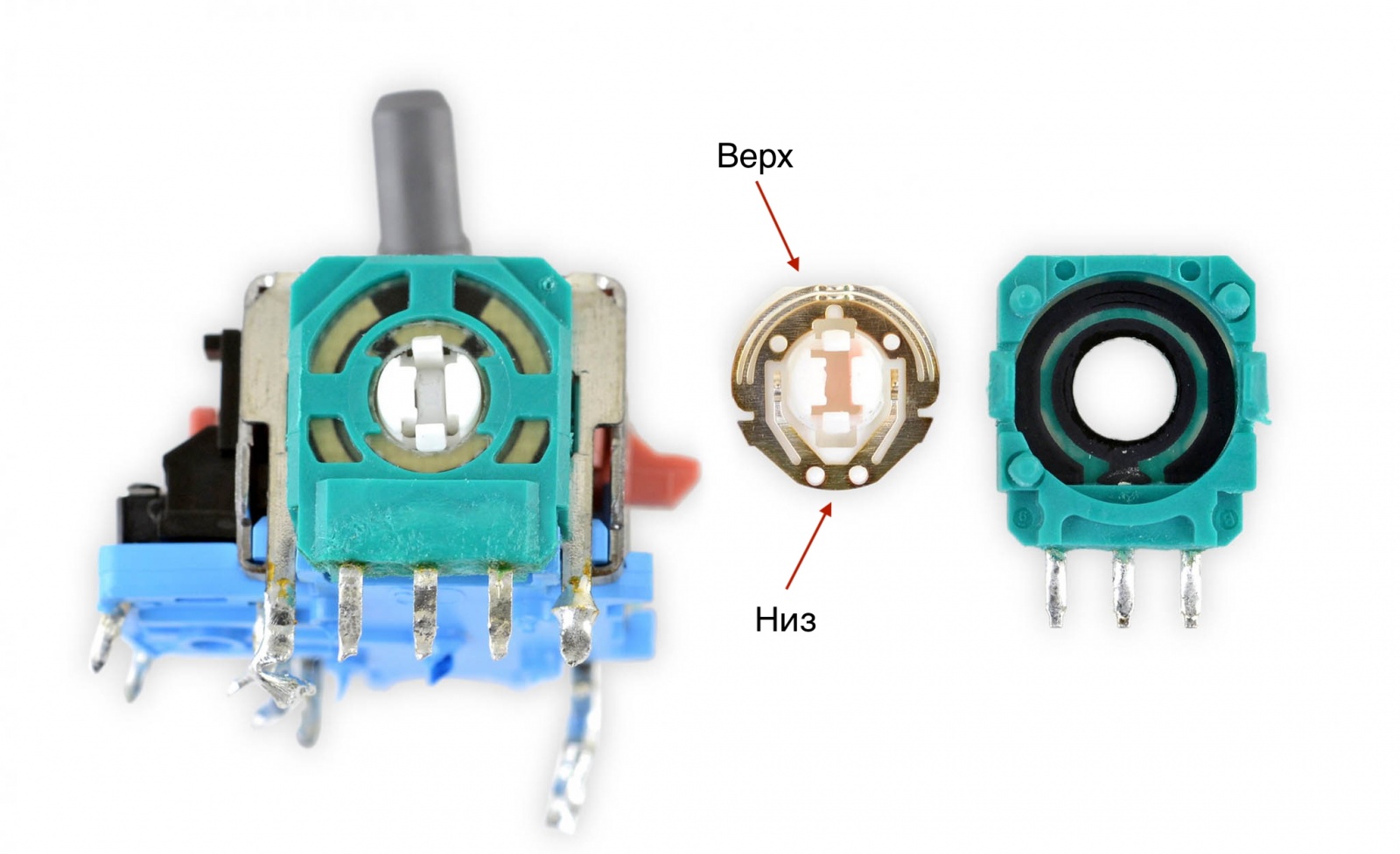 Конструкция стика DualSense, запчасти и ремонт «дрифта» - 18