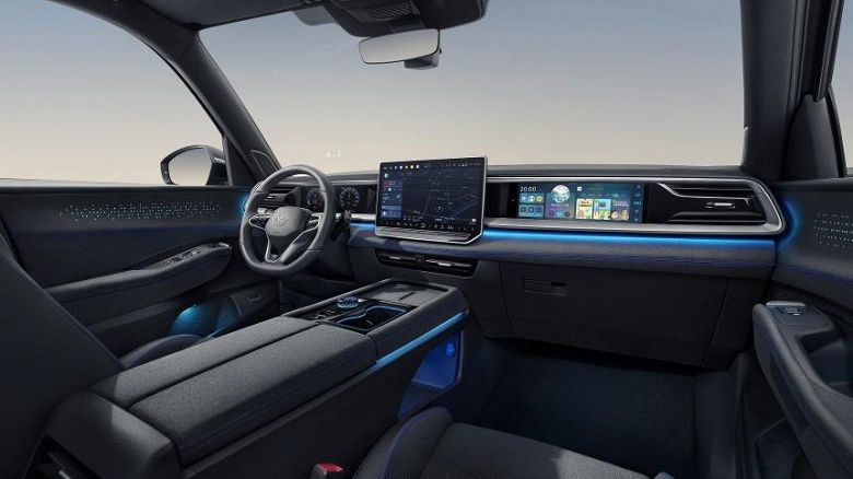 V6 остался в прошлом, как и привычные ручки открывания дверей. Volkswagen начал продажи нового Teramont в Китае